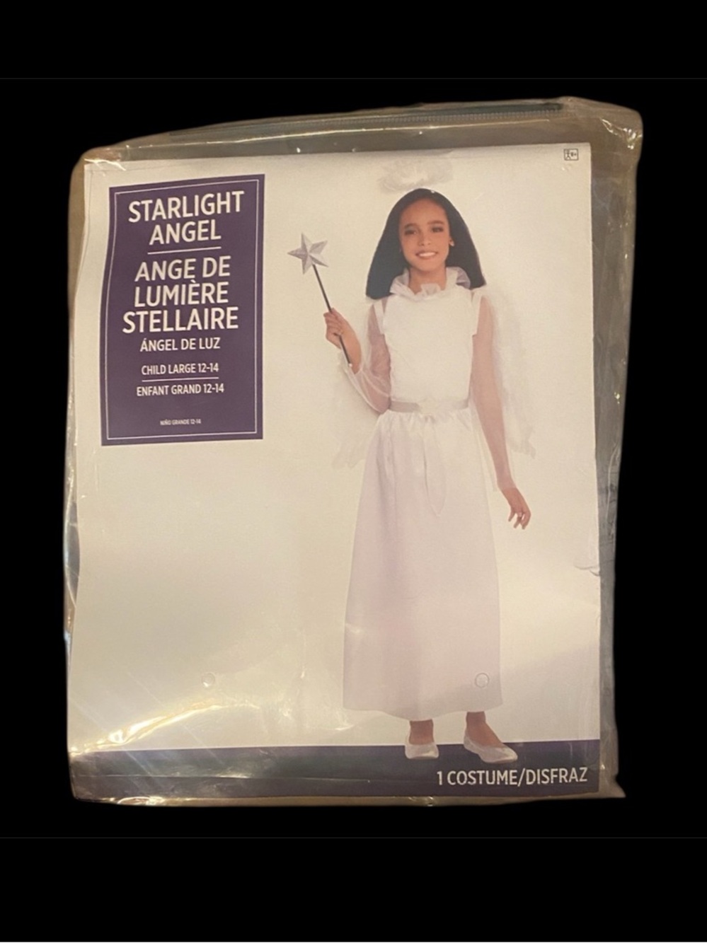 NWT Starlight Angel Halloween Costume - Child Large 12-14